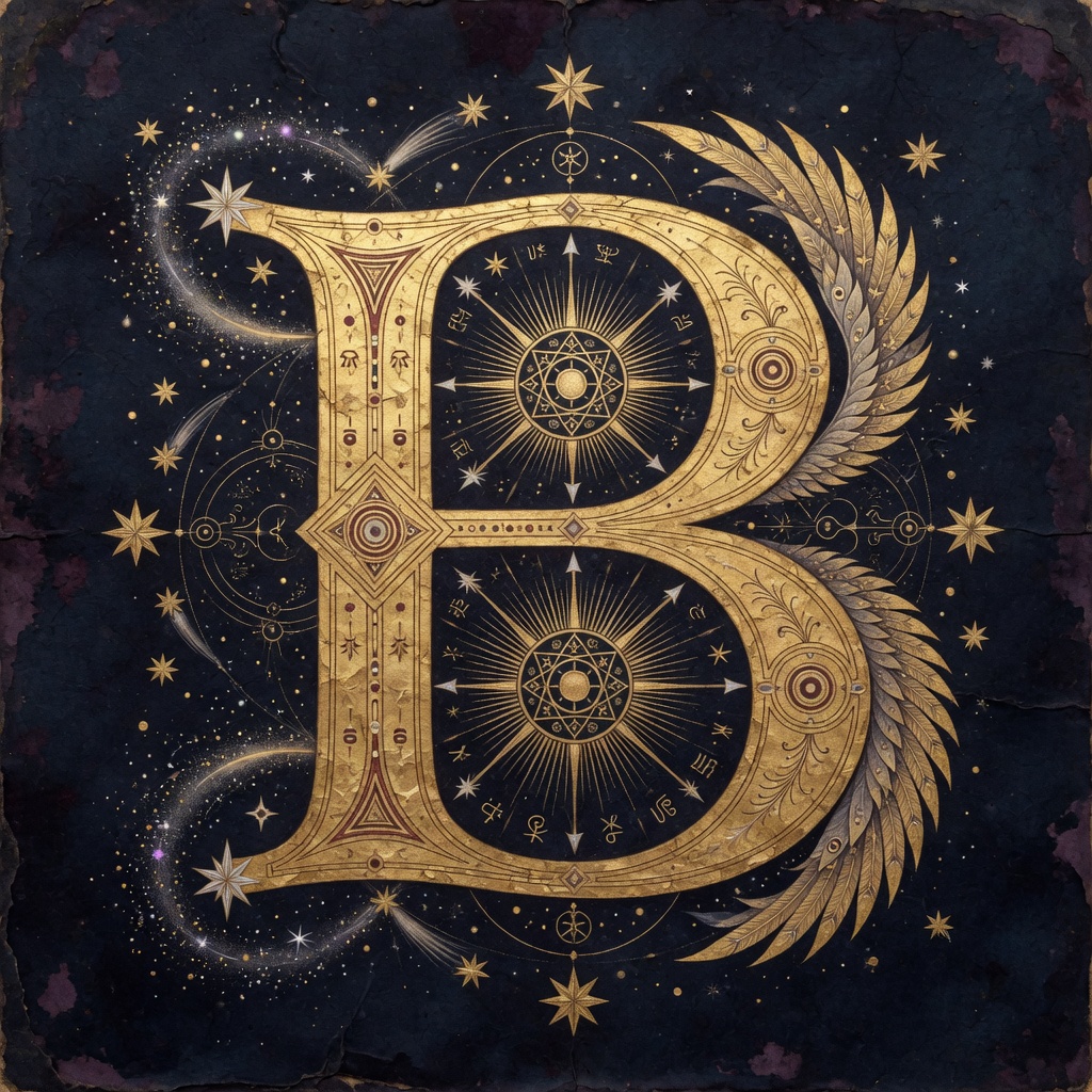 B