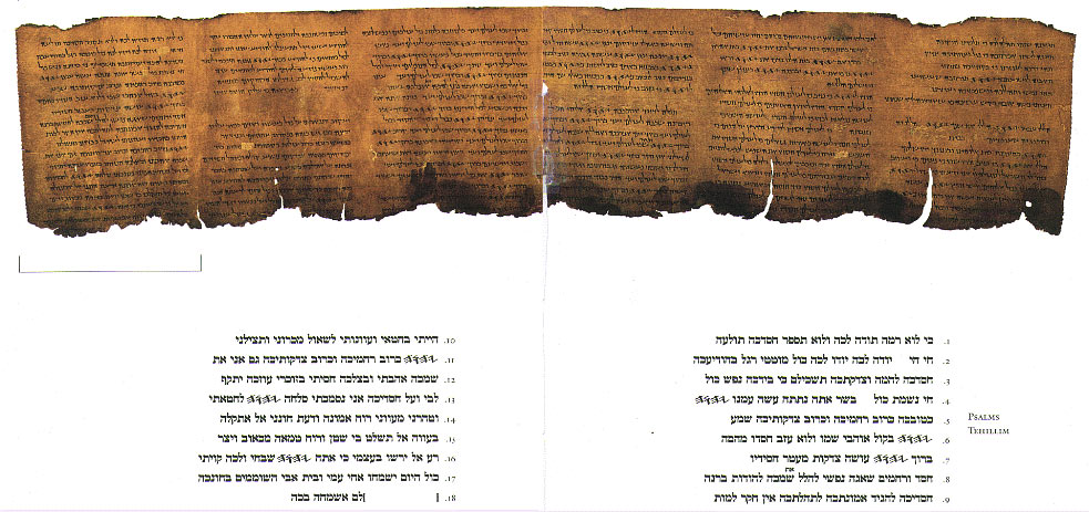 The Psalms Scroll from Qumran